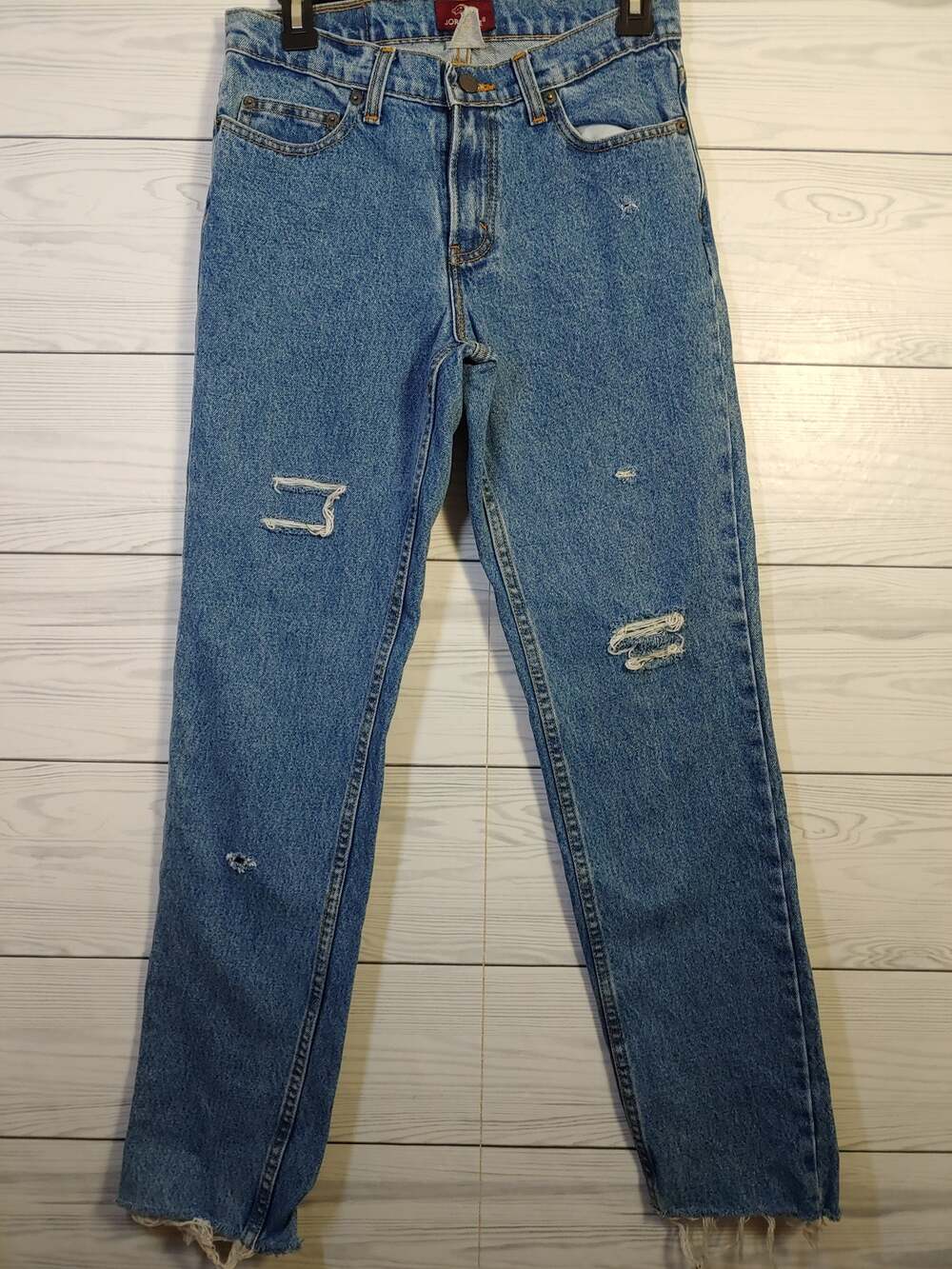 Vintage Womens Jordache Distressed jeans size 28 Medium wash